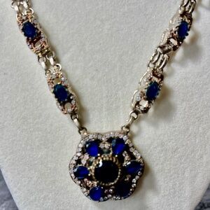 15 1/2 in Necklace, pendant marked 925